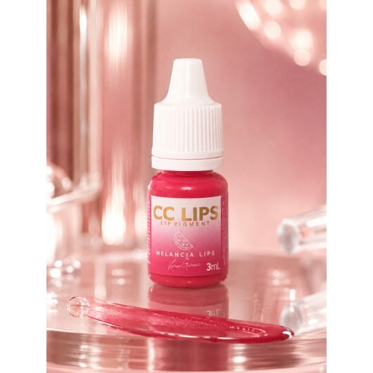 Pigmento para Micropigmentação Labial CC LIPS 3 mL - Cor Melancia Lips