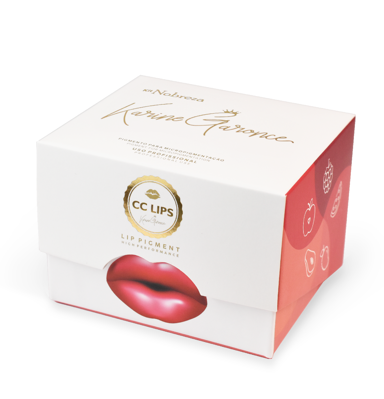 KIT NOBREZA 5 CORES DE 5 ML CADA