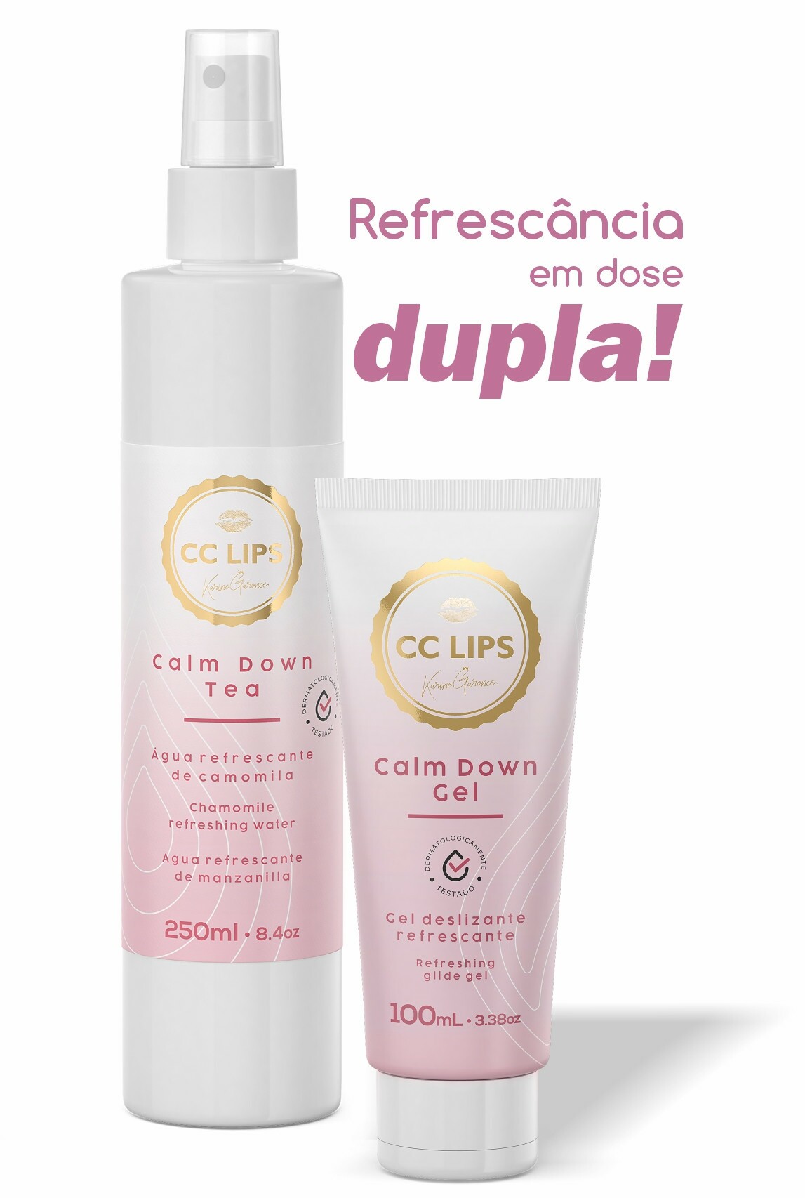 Dupla CALM DOWN - Calm Down Gel 100 mL + Calm Down Tea 250 mL