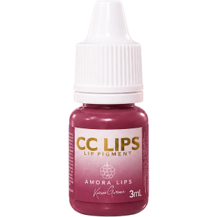 Pigmento para Micropigmentação Labial CC LIPS 3 mL - Cor Amora Lips