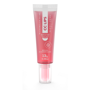 Gloss Watermelon Shine CC LIPS MELANCIA - 13g (COMPRAS COM DESCONTO PARA  ATACADO VIA WHATSAPP)