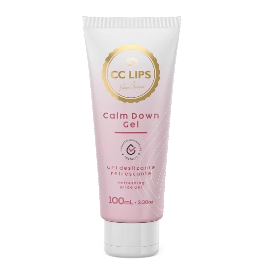 Calm Down Gel - Deslizante Refrescante CC LIPS - 100 mL - Para Micropigmentação Labial